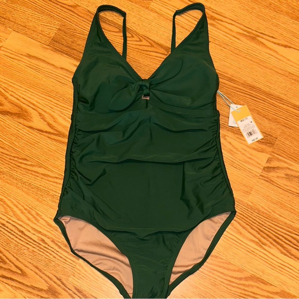 NWT! Women’s Green Target One-Piece Bathing Suit